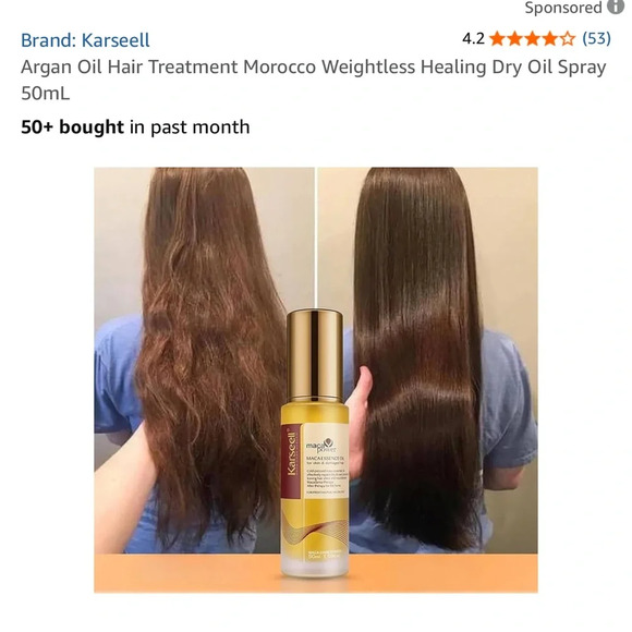 Karseell Maca Essence Oil for Hair - Picture 2 of 3